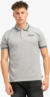 Immagine prodotto di Polo uomo regular fit MARKHAM Marl Grey/Navy S Lonsdale