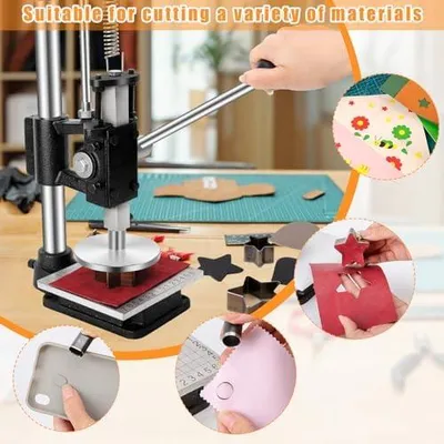 Produktbild von Lederlocher Werkzeug für DIY-Ledergestaltung, Hand-Lochfräse zum Schneiden und Formen