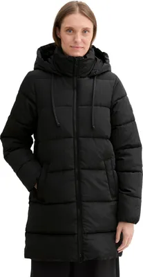 Produktbild von TOM TAILOR Damen Puffer Parka mit Kapuze, 14482 - Deep Black, M
