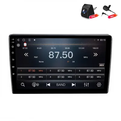 Produktbild von 9 Zoll Android Autoradio für VW Polo 9N 2004-2010 Wireless CarPlay Android Auto 8Core 6+128GB 4G LTE GPS Navigation Mit Rückfahrkamera Mikrofon