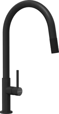 Obrázok produktu pre Schock 536120EDM, Štandardný, Čierna, Páková rukoväť, Samostarný, Typ J, 2,5 cm