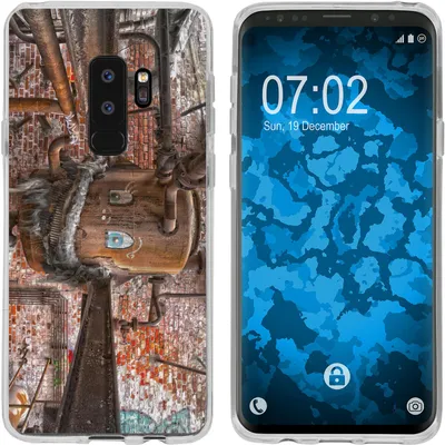Produktbild von PhoneNatic Case kompatibel mit Samsung Galaxy S9 Plus Silikon-Hülle Urban M1