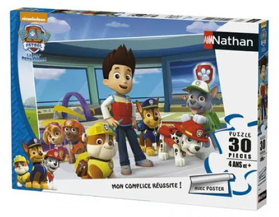 Produktbild von Nathan 86354 – Puzzle Pat 'Patrouille – 30 Piezas