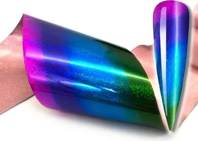 Obrázok produktu pre Nagel-Transferfolie 10Cmx4Cm Rainbow Holo