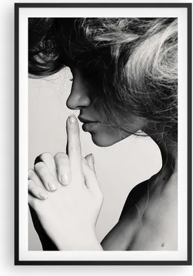 Produktbild von Gerahmtes Poster - Schwarzer Rahmen - Frau Modell - 61x91,5 cm - Wand Bild - Wanddeko - Wandbilder - Kunstposter - Wandposter - Bilderrahmen - Bilder - Kunstdruck - Wandbild - P2BPA61x91-3546