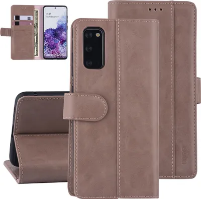 Produktbild von Samsung Galaxy S20 Pink Book type case - Polyurethanleather