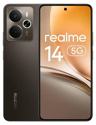 Zdjęcie produktu dla realme 14 5G, 16,9 cm (6.67"), 8 GB, 256 GB, 50 MP, Android 15, Tytan