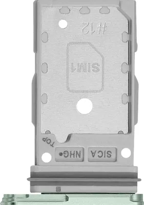 Productafbeelding van Clappio, originele SIM-kaart houder voor Galaxy S25 / S25 Plus, duale Nano-SIM, watergroen