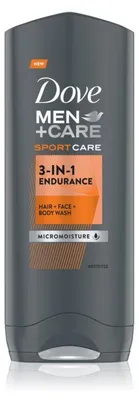 Produktbild von Dove Douchegel Men – Sport Care 3-1 Endurance 250 ml