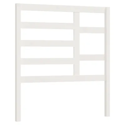Image de vidaXL Tête de lit blanc 96x4x104 cm Pin massif