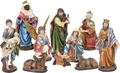 Productafbeelding van Kerstgroep 10 delig Nampook