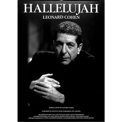 Produktbild von Hallelujah : for piano/vocal/guitar