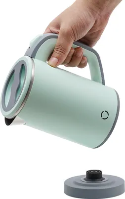 Produktbild von Wasserkocher 800ML Reisewasserkocher 600W Mini Teekocher (Grün)