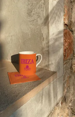 Image de Tasse à café Tasse design - Happy Place IBIZA Mug 2024 D@H