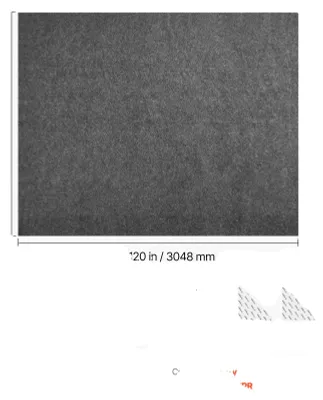 Zdjęcie produktu dla Podkładka pod dywan, antypoślizgowa, amortyzująca, 8x10ft 0.12inch