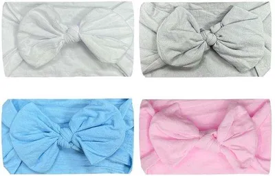 Obrázek produktu pro Dívčí elastické čelenky z nylonu, vhodné pro děti ve věku 3-6 let