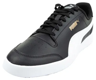Produktbild von Puma - Herren Sneaker "Shuffle", Ökologisches Leder PP1240 (44,5 EU) (Schwarz)
