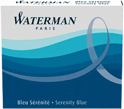 Immagine prodotto di Waterman S0110950 Cartucce d'inchiostro International florida blue short 6 cartucce (S)