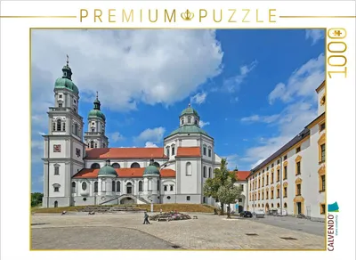 Produktbild von CALVENDO Puzzle Ein Motiv aus dem Kalender Der Illerradweg zwischen Oberstdorf und Ulm | 1000 Teile Lege-Größe 64x48cm Foto-Puzzle für glückliche Stunden