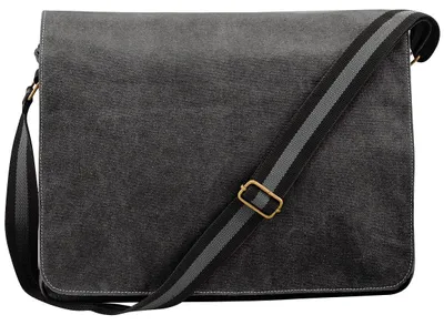 Immagine prodotto di Borsa a tracolla in tela Quadra Vintage FK494 (taglia unica) (nero vintage)