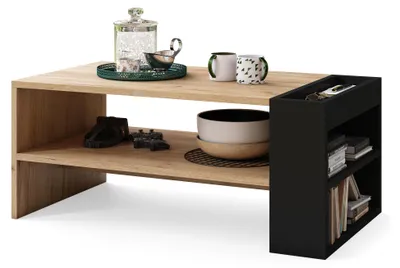 Produktbild von Design Couchtisch Nefri Tisch Wohnzimmertisch mit Ablagefläche
