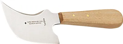 Immagine prodotto di Coltello in piombo Don Carlos lama l.100mm quarto di luna chiaro impugnatura H