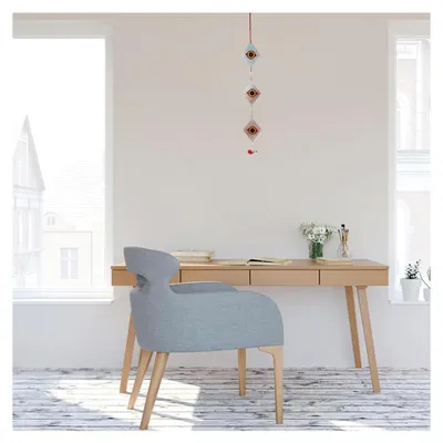 Produktbild von Reflektierender Vogelabwehr-Reflektor Eule aus Eisen mit 2 Glocken für Balkon und Garten