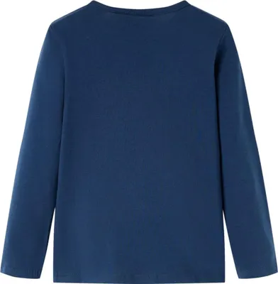 Produktbild von vidaXL Kinder-Langarmshirt Marineblau 116