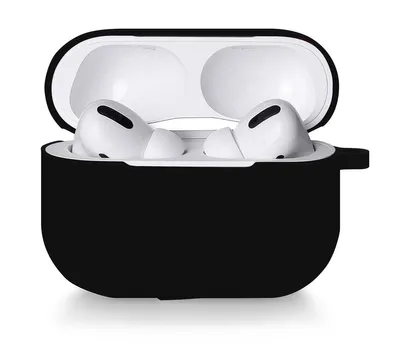 Produktbild von Silikonhülle für Apple Airpods Pro Ladecase Soft Case Silikon Hülle in Schwarz