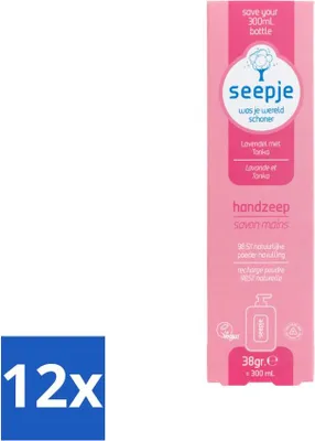 Produktbild von Seife – Handseife – Reichhaltiger Duft und Feuchtigkeit – Lavendel mit Tonka – Nachfüllpackung – 38 g - Vorteilspack - 12 Stücke