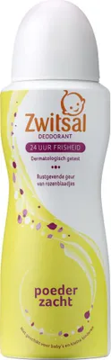 Produktbild von Zwitsal - Deodorant - Puderweich - Für Erwachsene - 100 ml - 1 Stück