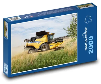 Obrázek produktu pro Puzzle 2000 Kombajn při žních - martinpuzzle