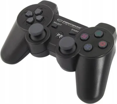 Productafbeelding van Esperanza Draadloze Gamepad BT, PS3, Marineblauw