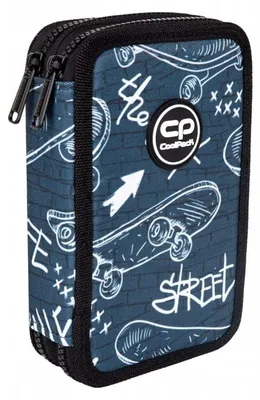 Image de Trousse à crayons double avec accessoires Jumper 2 Street life