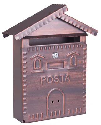 Produktbild von Schmiedeeisen-Briefkasten L28xP8xH34 Brixo