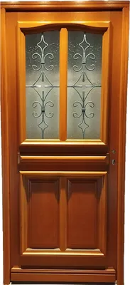 Image de Porte d'entree Bois vitree, Vauban, H215 x L80 p.Gauche Cotes Tableau
