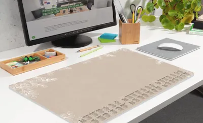Produktbild von sigel Papier-Schreibunterlage "Natural Eucalyptus"