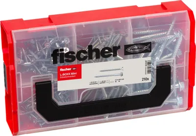 Zdjęcie produktu dla Fischer 553347 FIXtainer Dübelschrauben Set Inhalt 1 Set (553347)