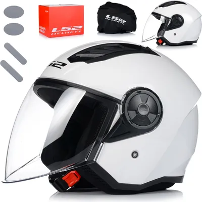 Produktbild von LS2 OF616 Airflow II Solid Jethelm, weiß, XL (61/62)