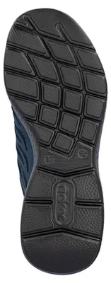 Produktbild von Rieker Damen Sneaker Freizeitschuh mit atmungsaktivem Mesh M5080, Größe:38 EU, Farbe:Blau