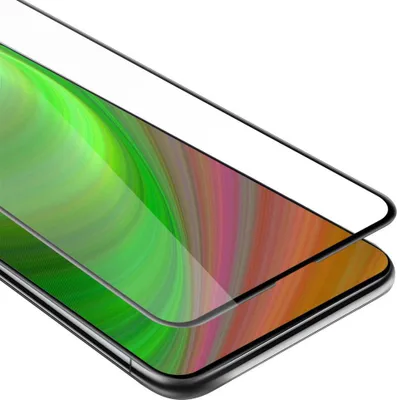 Produktbild von Cadorabo Panzerfolie für Honor 9X PRO Schutzfolie in Schwarz Vollbild Folie Tempered Display Schutzglas