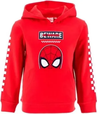 Produktbild von Marvel Spiderman Kinder Jungen Hoodie Pulli Gr 98-128 – Rot / 98