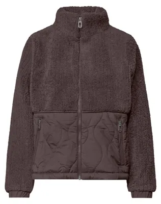 Produktbild von Street One LTD QR Mat Mix Teddy Jkt plummy brown 38