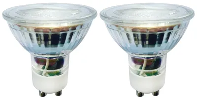 Productafbeelding van LED Line LED Spot PAR16 GU10 Helder - 5W 340lm 4000K - Neutraalwit - Vervangt 35W - 2 stuks