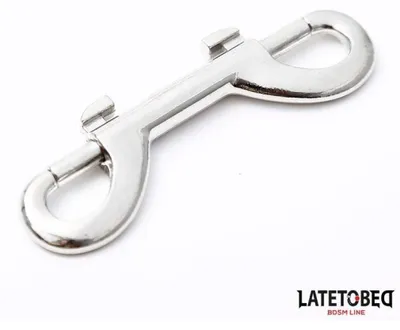 Produktbild von Doppelseitiger Karabinerhaken aus Metall