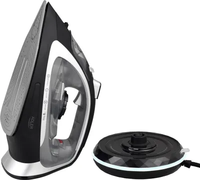 Obrázek produktu pro Bezdrátová napařovací žehlička Adler, keramická deska, 2800 W, AD 5043
