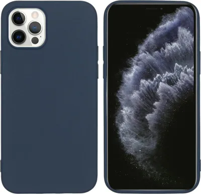 Immagine prodotto di imoshion TPU Color Cover iPhone 12 (Pro) - Blu scuro