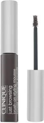 Produktbild von Clinique Just Browsing Brush-On Styling Mousse Augenbrauen-Gel 03 Deep Brown 2 ml