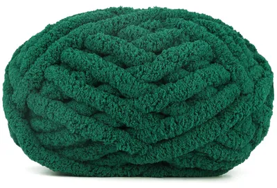 Image de Fil de laine épais et duveteux, idéal pour le tricot et le crochet à la main. Parfait pour les couvertures, les paniers pour animaux de compagnie et les coussins de canapé. Poids : 226g. Diamètre : 2cm