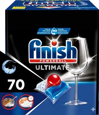 Immagine prodotto di Pastiglie per lavastoviglie Finish Ultimate All in One Regular - 70 pastiglie